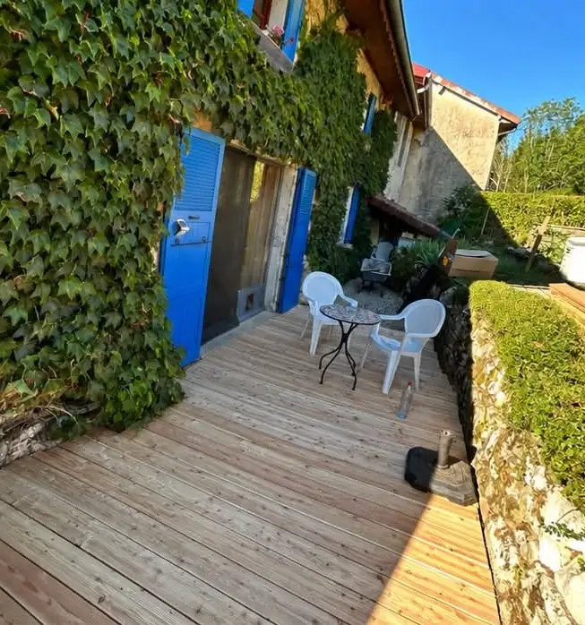 Création d’une terrasse bois — après travaux