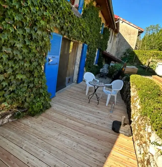 Terrasse en bois réalisée