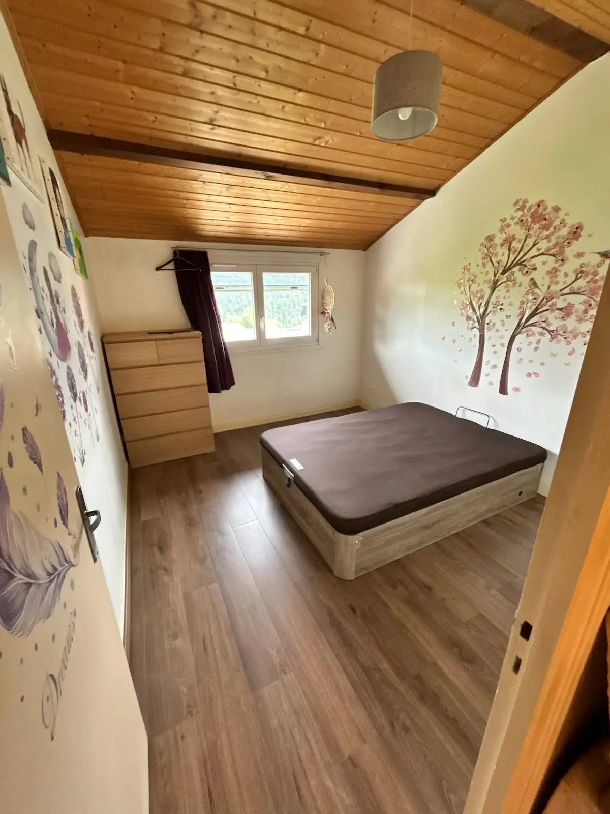 Chambre rénovée